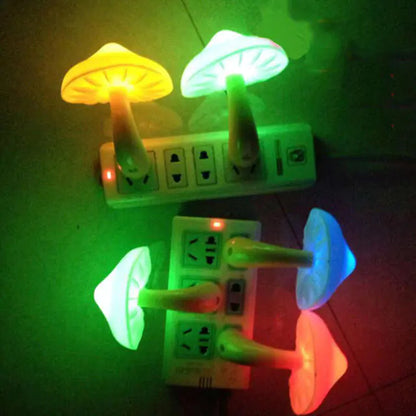 Mushroom Night Light with Sensor